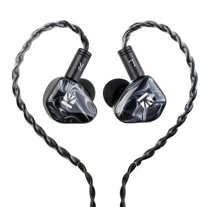 KBEAR KB01 diaphragme de béryllium 10MM dynamique Drvier écouteur HIFI musique casque filaire Sport écouteurs dans l'oreille moniteur casque IEM