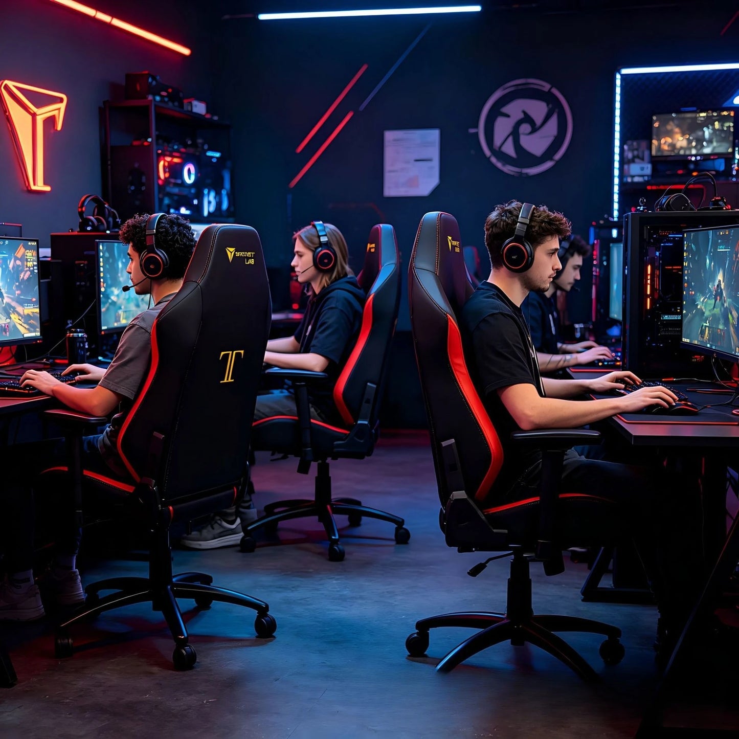 Secret Lab Gaming Chair Pro Ergonomic Elevating Desk Computer Chair Ideal for Esports Hotels Comfy Gaming Chair Gaming Chair