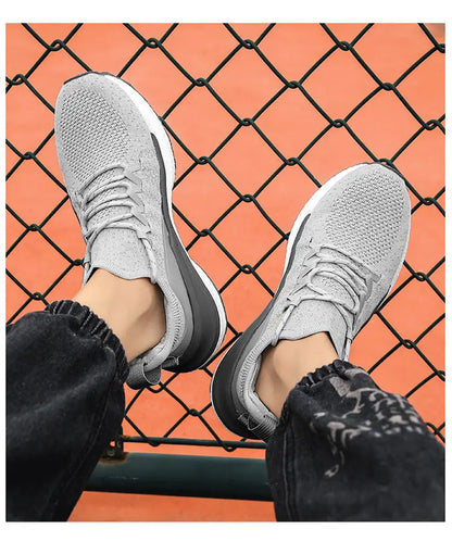 NEW Mijia Sport Shoes 4 Lightweight Ventilate Elastic Knitting Leisure Shoes Breathable Non Slip Sneaker Running Trainer Sneaker