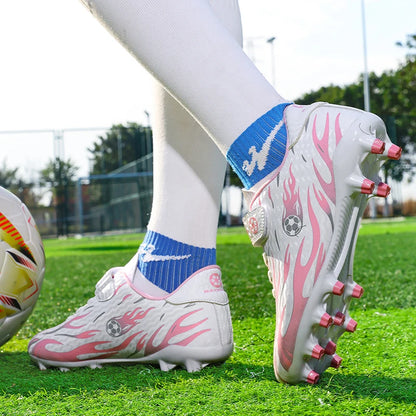 Vaikiški futbolo bateliai Lengvi futbolo sportiniai bateliai Vaikų sportiniai bateliai Lauko neslystantys futsalo bateliai Berniukų ir mergaičių treniruočių bateliai
