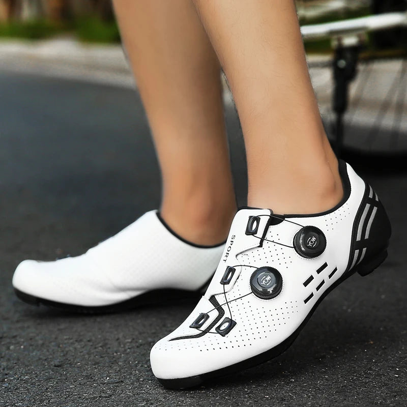 Men’s Professional MTB and SPD Cycling Shoes Mountain Racing Shoes Women’s Mountain Racing SPD Road Cycling Shoes