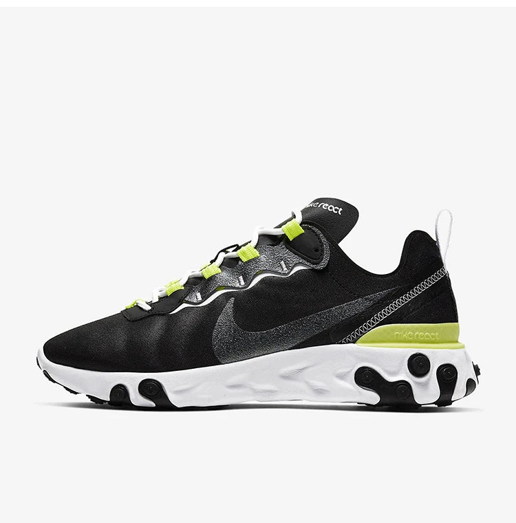 Nike Genuine React Herren- und Damen-Sportschuhe CN3591-001, komfortabel, strapazierfähig und niedrig geschnitten für Freizeit und Sport