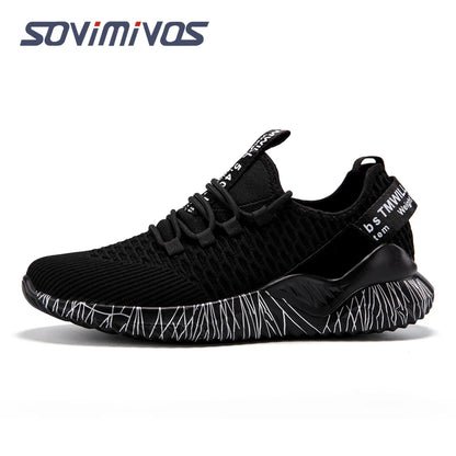 Men's Walking Shoes - Slip-On Tennis Running Shoes Memory Foam Lightweight Work Sneakers for Indoor Outdoor Gym
