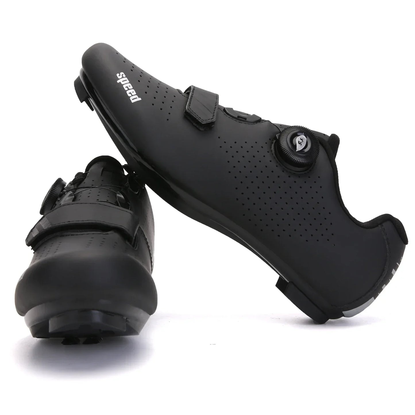 Professional New Sneakers Men Ultralight Double Buckle Cycling Shoes MTB Luminous Road Bike Shoes