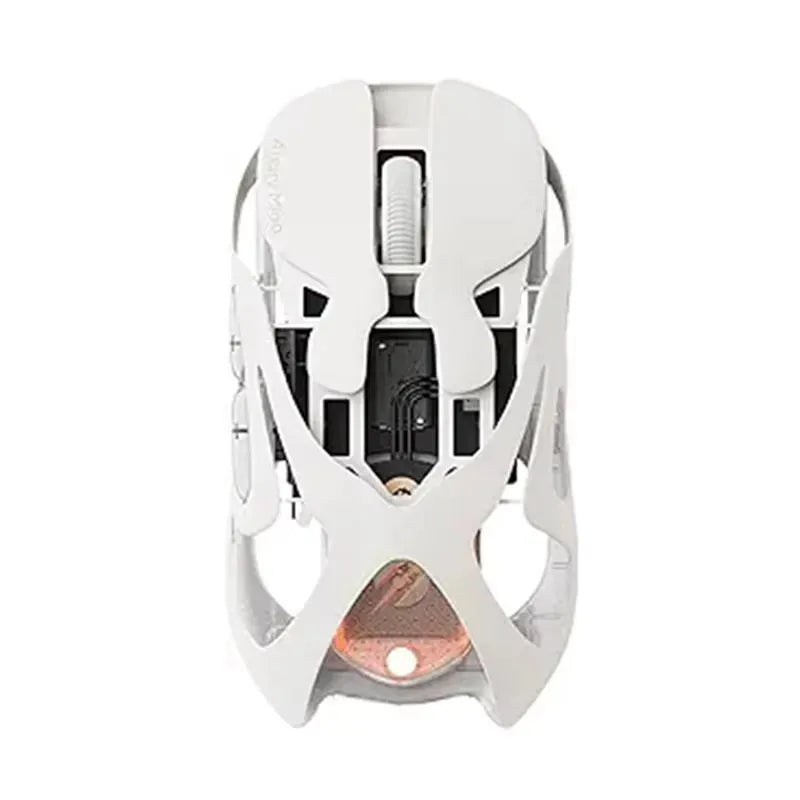 Angry Miao Infinity Gaming Wireless Mouse, Ultralight Metal Gaming Mouse, PAW3950 30K DPI, Hot-Swappable Dual 8K Tri-Mode Bluetooth & Wired Mouse