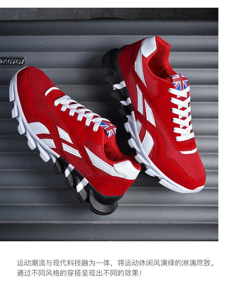 New Men's and Women's Running Shoes Breathable Casual Sneakers Anti-slip Vibration Comfortable Outdoor Sports Walking Shoes 36-48
