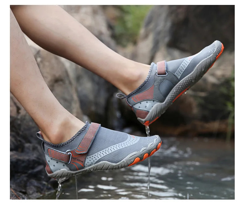 Uomo Donna Scarpe da acqua Scarpe acquatiche Scarpe drenanti Sport da spiaggia Sandali da nuoto Asciugatura rapida Canottaggio A piedi nudi Immersioni Pesca Surf Sneakers