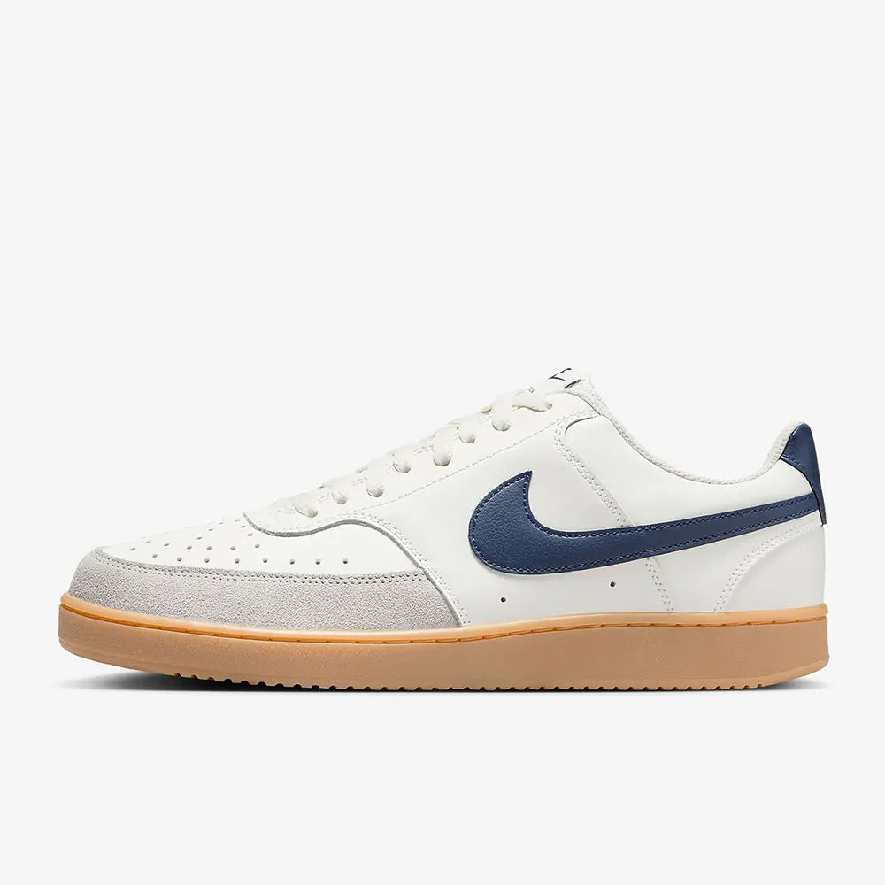 Nike Court Vision 1 Low Next Nature Udobni, vsestranski in trpežni nizki košarkarski čevlji za ženske, beli/modri DH3158-107