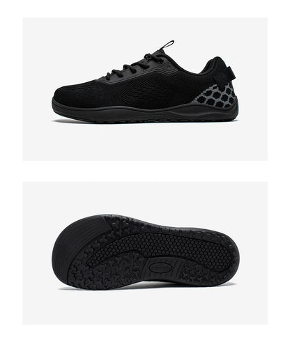 HOBIBEAR pletene bosonoge čevlje, unisex, brez višinske razlike, s širokim prstnim delom, minimalistični, dihalni, vsakodnevni čevlji za hojo