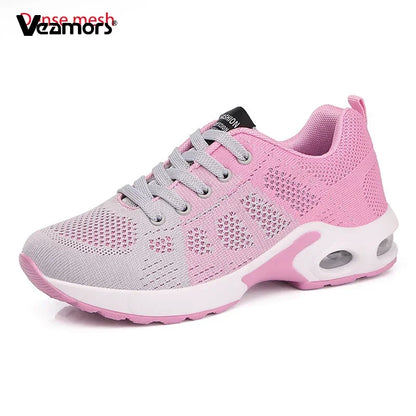 Women Running Shoes Breathable Casual Sneakers Lightweight Gym Outdoor Sport Comfortable