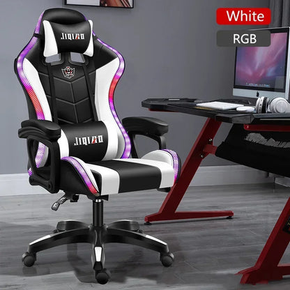 High quality gaming chair RGB light office chair gamer computer Ergonomic swivel chair Massage Recliner New gamer chairs
