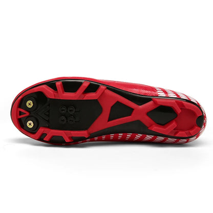 New Men’s and Women’s Bicycle Shoes Outdoor Cycling Shoes with Three Functional Soles Professional Training Shoes