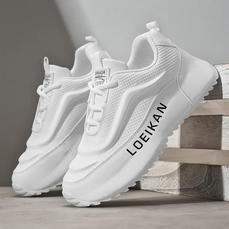 Pantofi de alergare și plimbare pentru bărbați, pantofi casual ușori de tenis, adidași sportivi, adidași respirabili, mărime mare 47