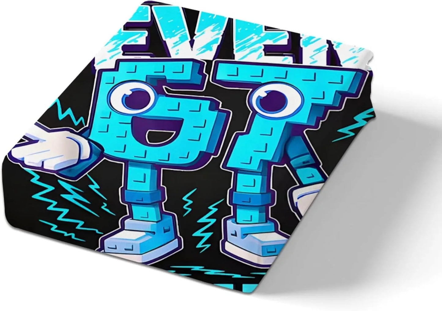 Cartoon Print Six Seven 67 Bedding Set 2/3pcs, Home Teen Adult Duvet Cover and Pillowcase, Gift for Boys and Girls