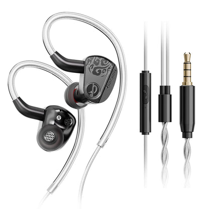 Zhulinniao JingHong Z3 2025 High-Fidelity In-Ear HiFi Earphones Dual Dynamic Drivers Metal Music Monitor Customizable Audio
