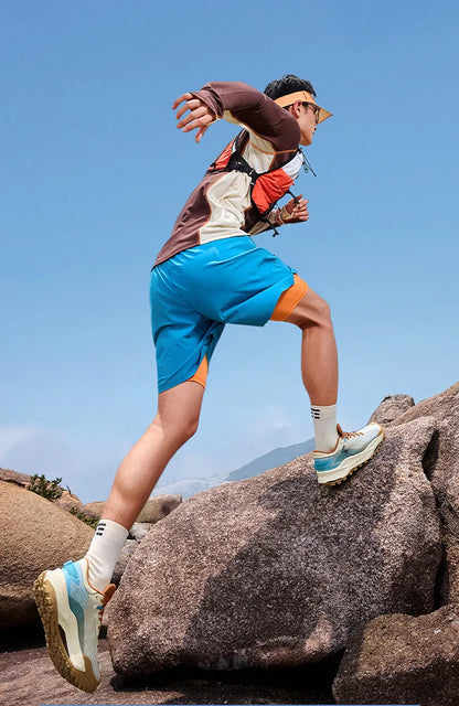 361 Degrees WUXIA 2 Running Shoes Light Breathable Cushioning Non-Slip Soft Outdoor Hiking Versatile Sneakers Male 672542201