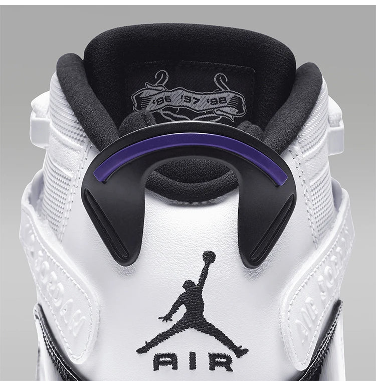 Nike Official Genuine JORDAN 6 RINGS Men's Sports Shock Absorption Basketball Shoes 322992-104