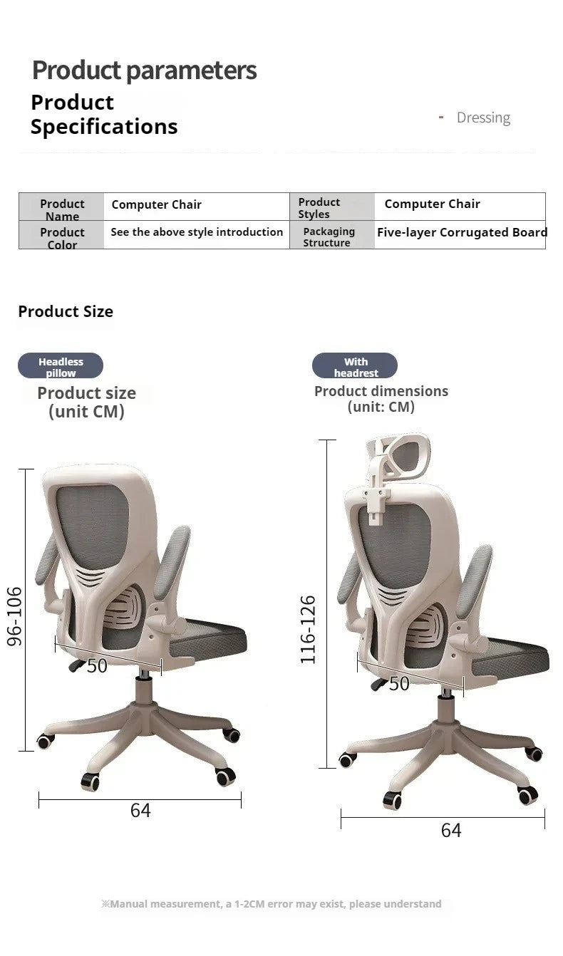 Recliner Computer Chair Ergonomic Lounge Comfy Living Room Accent Office Chair Gaming Mobile Desk Chair Furniture