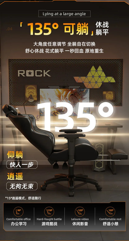 AOLIVIYA Modern Light Ergonomic Gaming Computer Chair Reclining For College Students Men Dormitory Home Office Study Room Seat