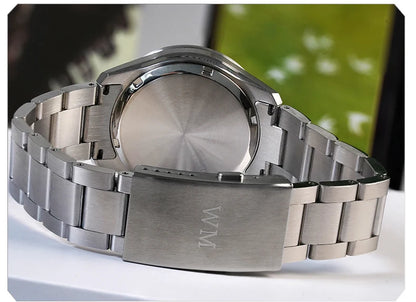 WM Watch Automatic Mechanical Watch Gemstone Series NH35 100M Water Resistant AR Coated Sapphire Welly Merck Man Watches WM225