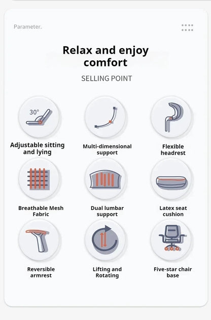 Recliner Computer Chair Ergonomic Lounge Comfy Living Room Accent Office Chair Gaming Mobile Desk Chair Furniture