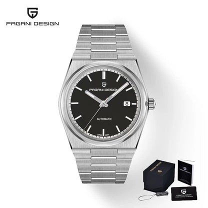 Pagani Design Men's Fashion Automatic Mechanical Watch Miyota8215 Luxury Sapphire AR Coated Stainless Steel Waterproof