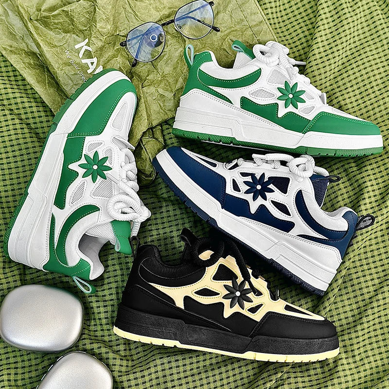 Modne muške cipele, trendi street skateboard cipele, luksuzni brend, tenisice za trening, prozračne mrežaste casual cipele, tenis masculino