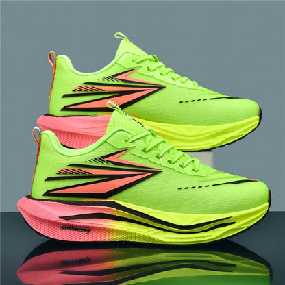 Men Casual Sport Shoes Air Cushion Running Shoes Breathable Marathon Running Sneakers Durable Outsole Trainer Tenis Walking Shoe