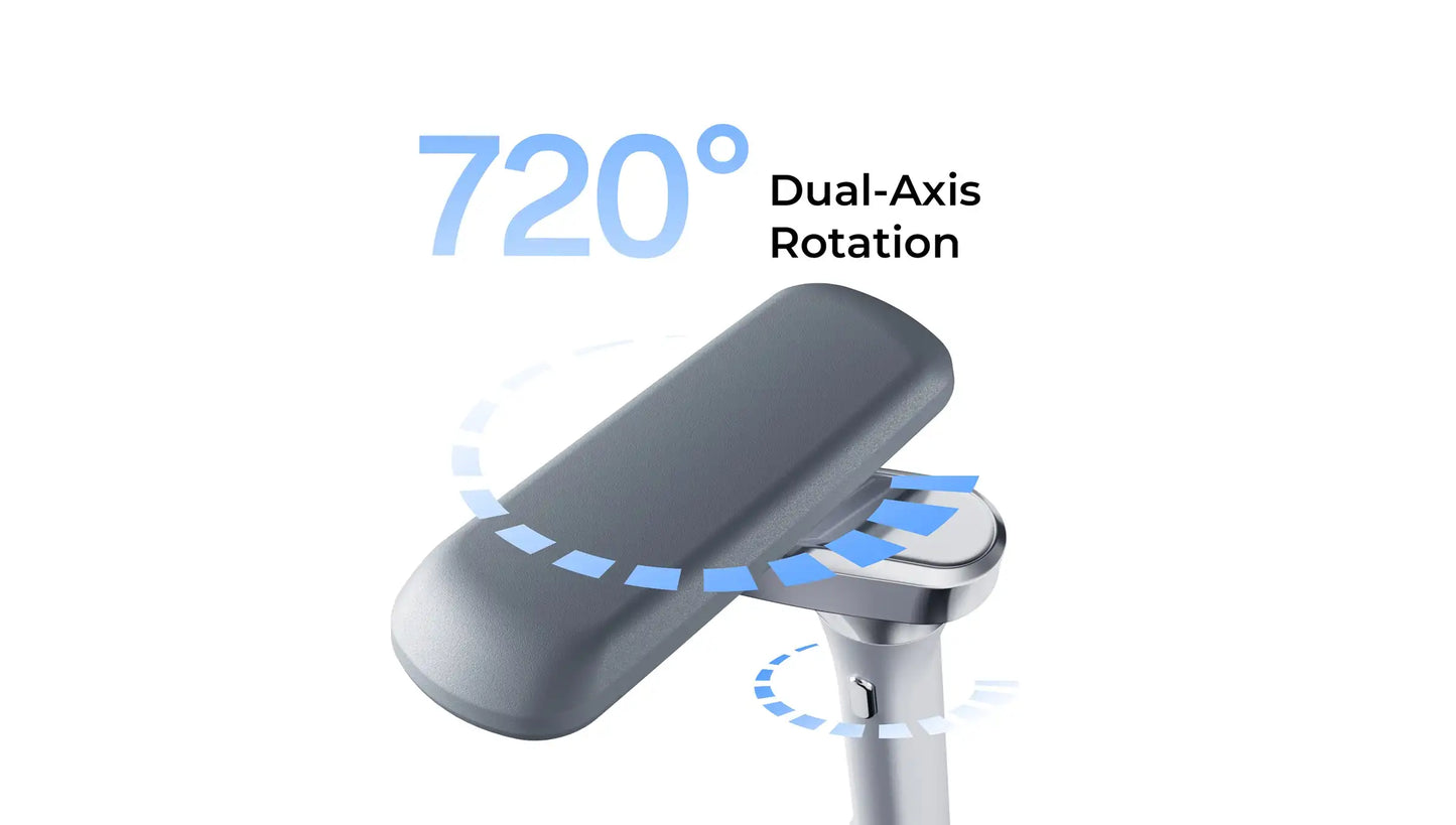 Smart Ergonomic Office Chair Fully Automated Lumbar Tracking 4D Headrest 720° Adjustable Armrests Mesh Swivel Chair Stylish