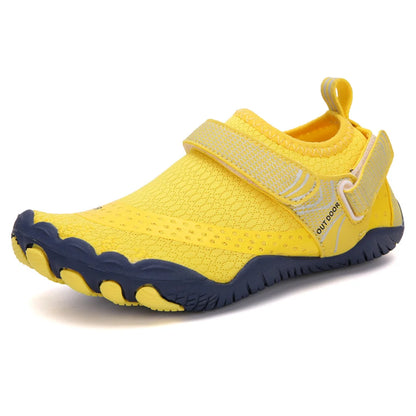 Kids Aqua Shoes Summer Beach Five Fingers Barefoot Water Shoes Swimming Lightweight Non-slip Seaside River Children Sneakers