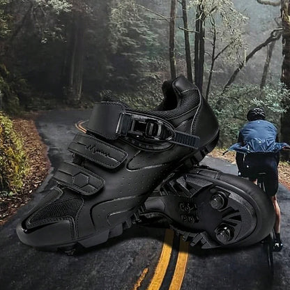 Pantofi de ciclism MTB neutri, compatibili cu pantofii de ciclism de șosea Pelaton, pantofi sportivi de ciclism pentru bărbați, cu design cu benzi reflectorizante
