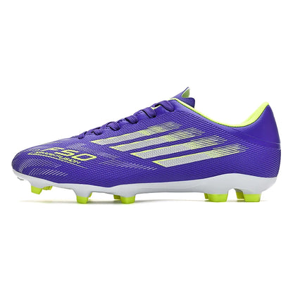Chaussures de football pour hommes, crampons de football pas chers, chaussures de terrain AG/TF antidérapantes, chaussures de football d'entraînement en plein air pour débutants.