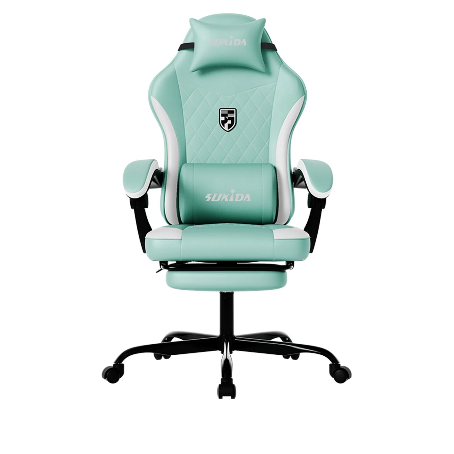 SUKIDA Gaming Chair High Back Ergonomic Computer Chair With Footrest Reclining Adult Comfortable Office Chair 