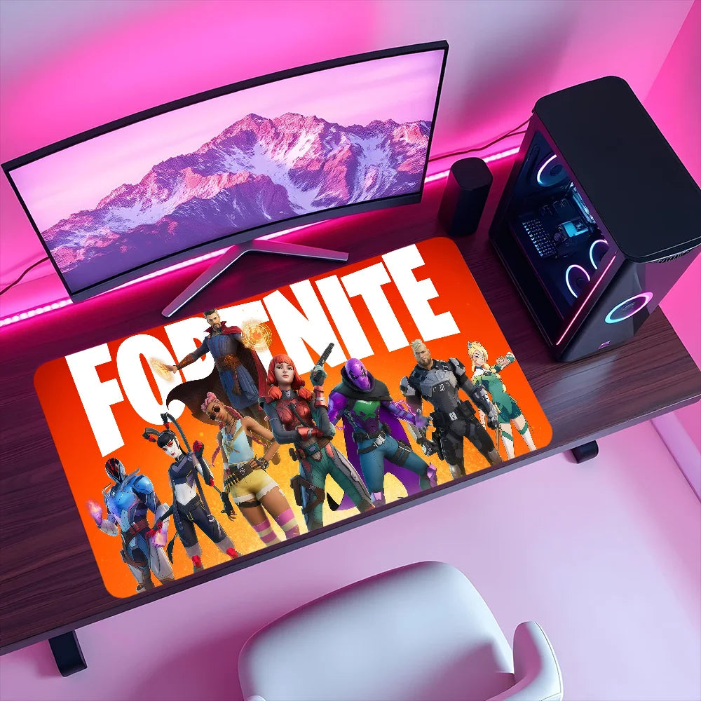 Royale F-FORTNITE Mouse Pad Non-slip Lock Edge Office Battle Student Gaming Thickened Game Large Writing Cushion Mouse Pad