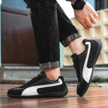 Priljubljeni jesenski lahki modni moški športni čevlji, odporni proti vonju, nizki športni čevlji, mehki retro čevlji za hojo na prostem