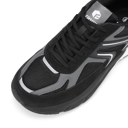 Fittington Wide Shoes for Men Casual Walking Sneakers Orthopedic Arch Support for Plantar Fasciitis Neuropathy