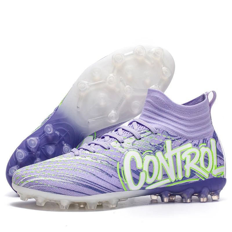 Uomo Donna Scarpe da calcio Scarpe da calcio per esterni Scarpe da calcio antiscivolo per campi da calcio Scarpe da futsal ultraleggere Scarpe da calcio con tacchetti TF/FG