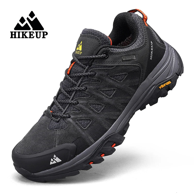 HIKEUP Modni zunanji čevlji za pohodništvo, moški športni in prosti čas, gorski treking čevlji, kampirski superge za moške, protizdrsni in odporni proti obrabi