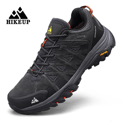 HIKEUP Modni zunanji čevlji za pohodništvo, moški športni in prosti čas, gorski treking čevlji, kampirski superge za moške, protizdrsni in odporni proti obrabi