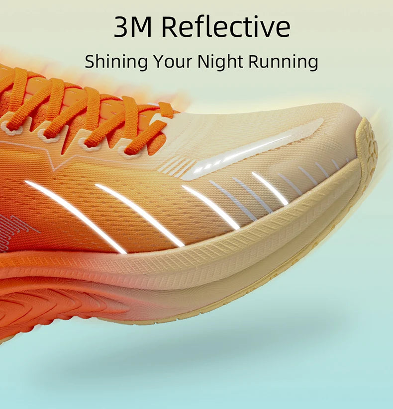 ONEMIX Nieuwe hardloopschoenen met demping voor heren, geschikt voor intensieve hardlopers, met veters, sportschoenen voor dames, antislip, outdoor, atletische herensneakers