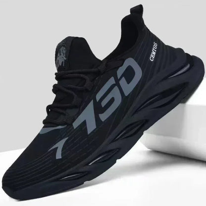 New Summer Men's Breathable Mesh Running Shoes Lightweight Trendy Sports Sneakers for Daily Workout and Outdoor Walking