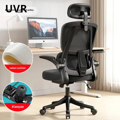 UVR Ergonomic Office Chair Adjustable Computer Chair with Armrests, Swivel Desk Chair for Home Office, Study Room, Gaming & Work Space