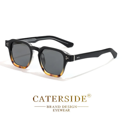 CATERSIDE Classic Square Sunglasses Men Core Insert Temple Luxury Brand Sun Glasses Women Travel Beach Party Festival Gifts
