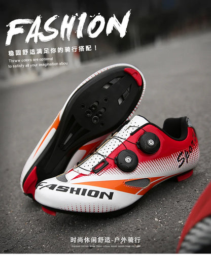 2023 New Road Bicycle Shoes Men Cycling Sneaker Mtb Clits Route Cleat Dirt Bike Speed Flat Sports Racing Women Spd Pedal Shoes