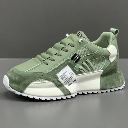 Men's Luxury Sneakers Sports Moccasins Chunky Casual Comfortable Breathable Trendy Designer Personality Shoes