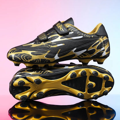 Nouvelles chaussures de football pour enfants et étudiants, ultralégères, pour jeunes garçons, chaussures de football professionnelles, crampons antidérapants, chaussures d'entraînement sur gazon