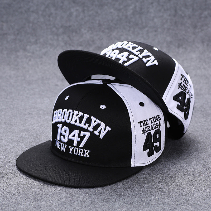 Unisex Alphabet Baseball Cap Summer Tide Brand Embroidered BackButton Cap Outdoo Hip Hop Hat Men's Women's Adjustable Casual Hat