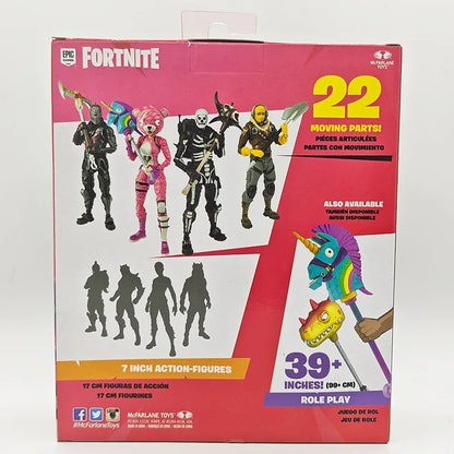 Game Fortnite Raptor Black Knight Skull Trooper Premium Cuddle Team Leader MogulMaster Action Figure Room Decoration Toys Gift