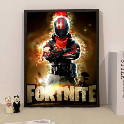 Poster a sorpresa Game F-Fortnite per la casa, quadro decorativo da parete per studio e soggiorno