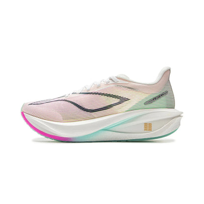 Li-Ning Women's FEIDIAN 5 CHALLENGER Racing Running Shoes Carbon-Fiber Plate BOOM Cushion Breathable Sport Sneakers ARMV002